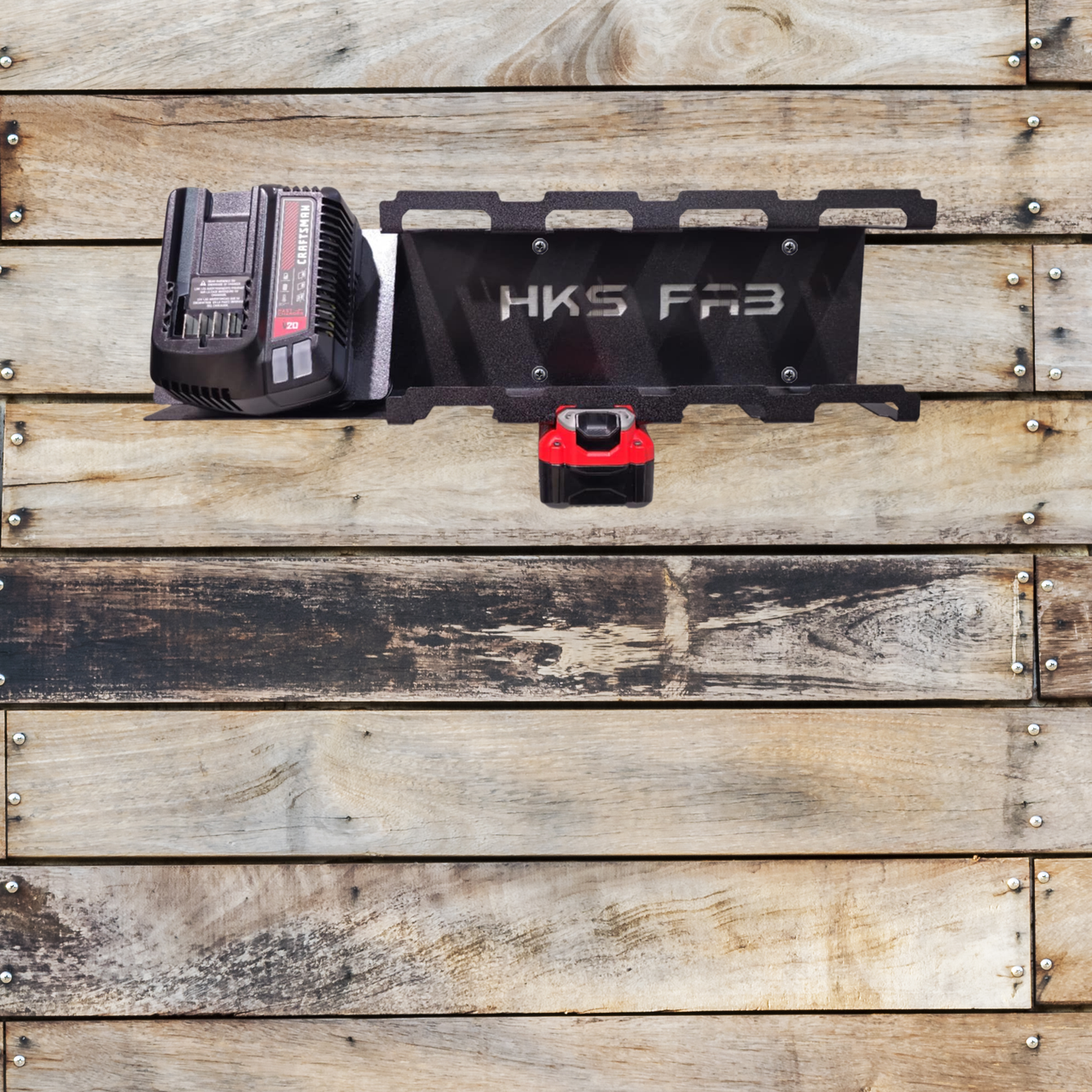 Craftsman 20V Locking Battery Charging Station – Wall Mounted