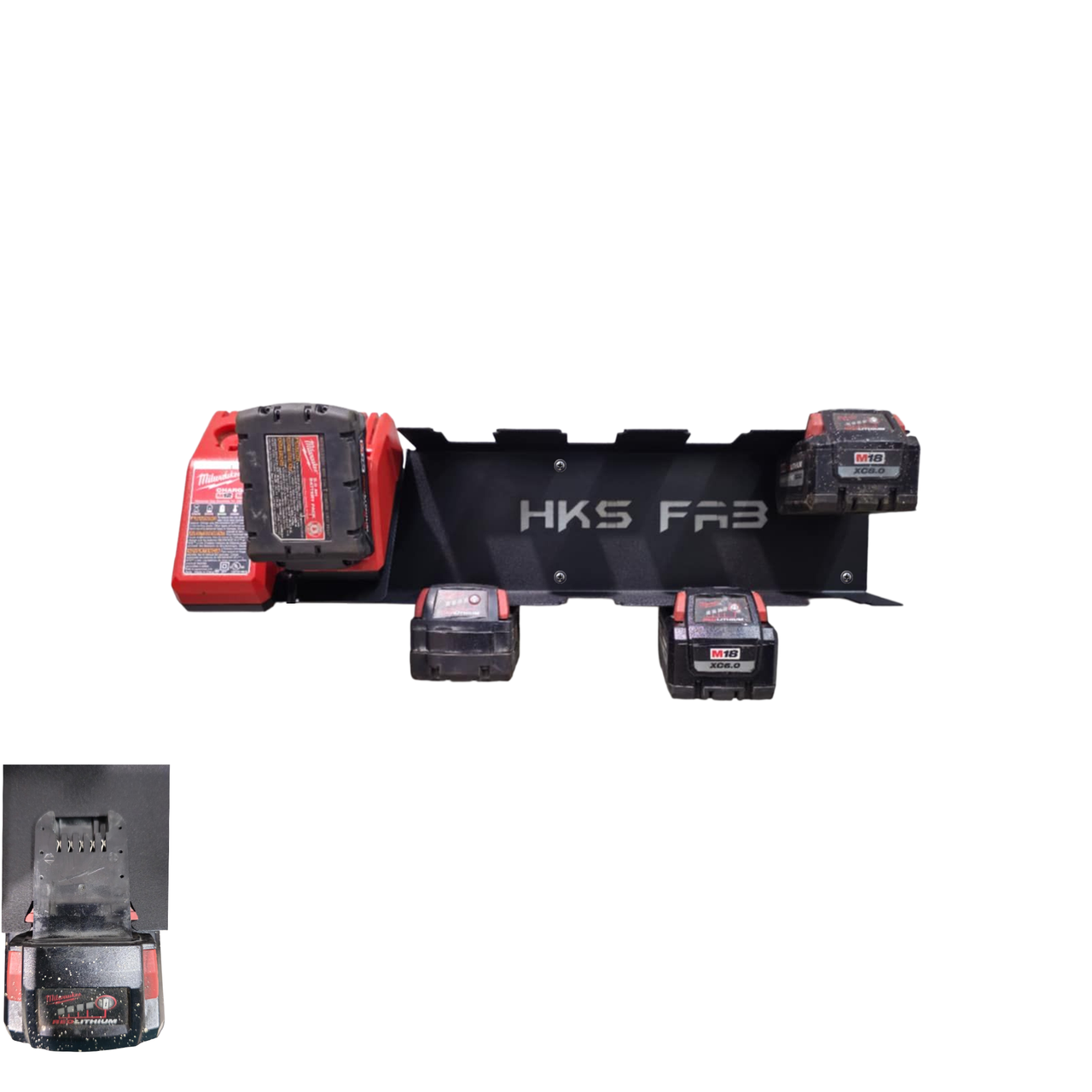 Milwaukee M18 Locking Battery Charging Station – Wall Mounted