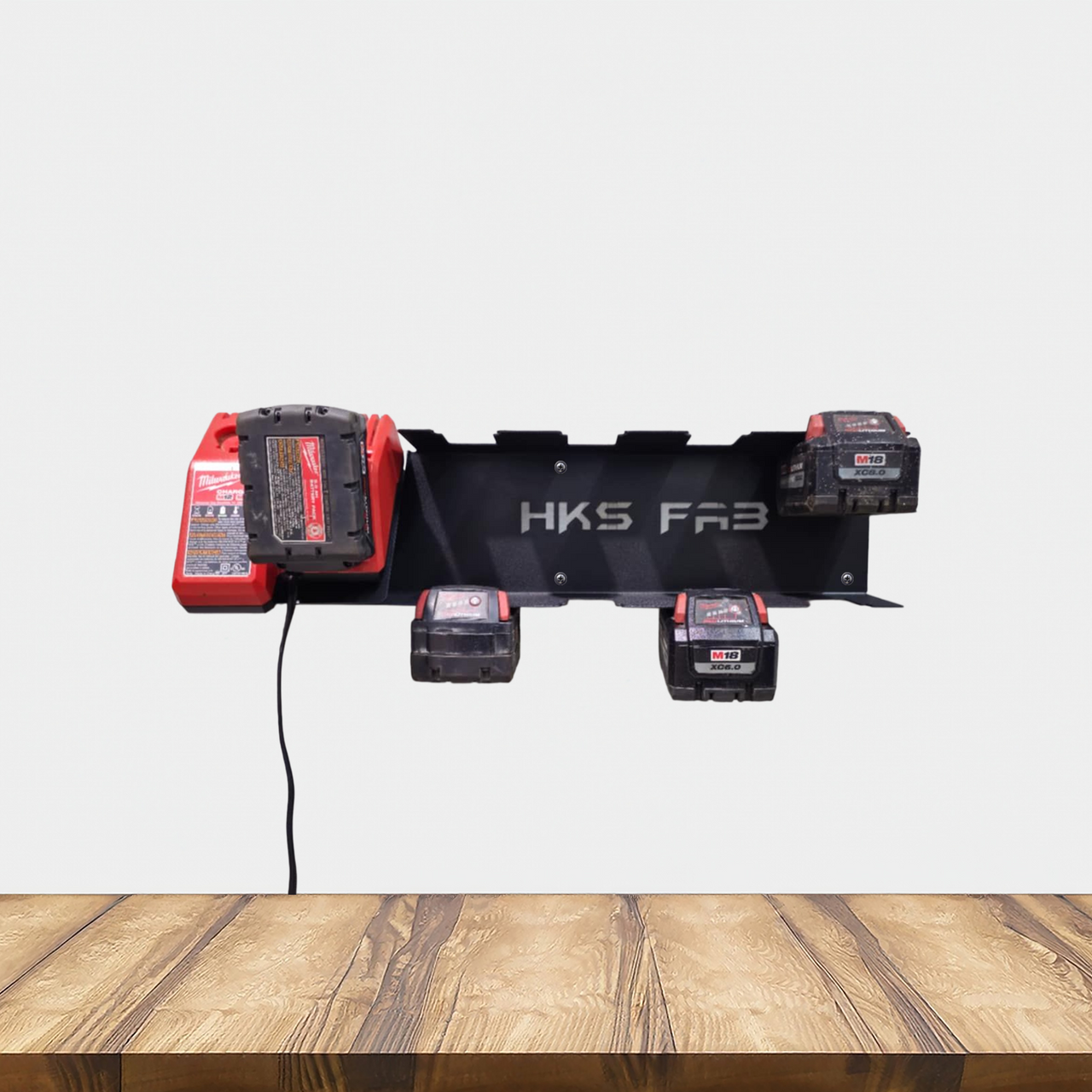 Milwaukee M18 Locking Battery Charging Station – Wall Mounted