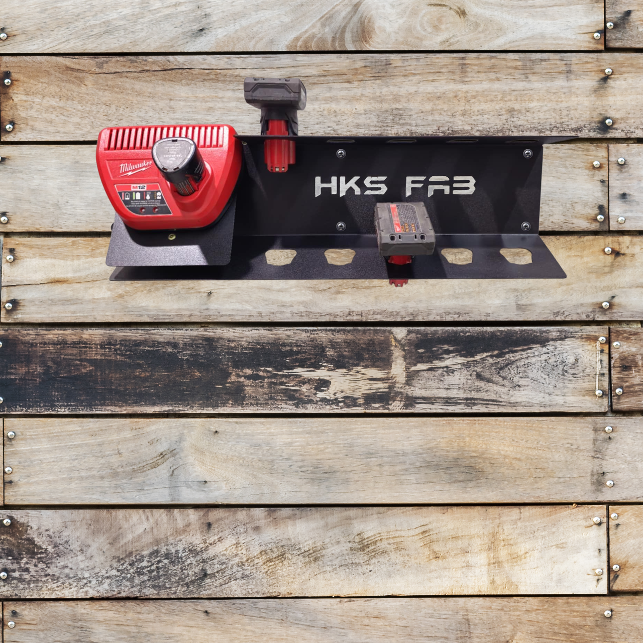 Milwaukee M12 Battery Charging Station – Wall Mounted