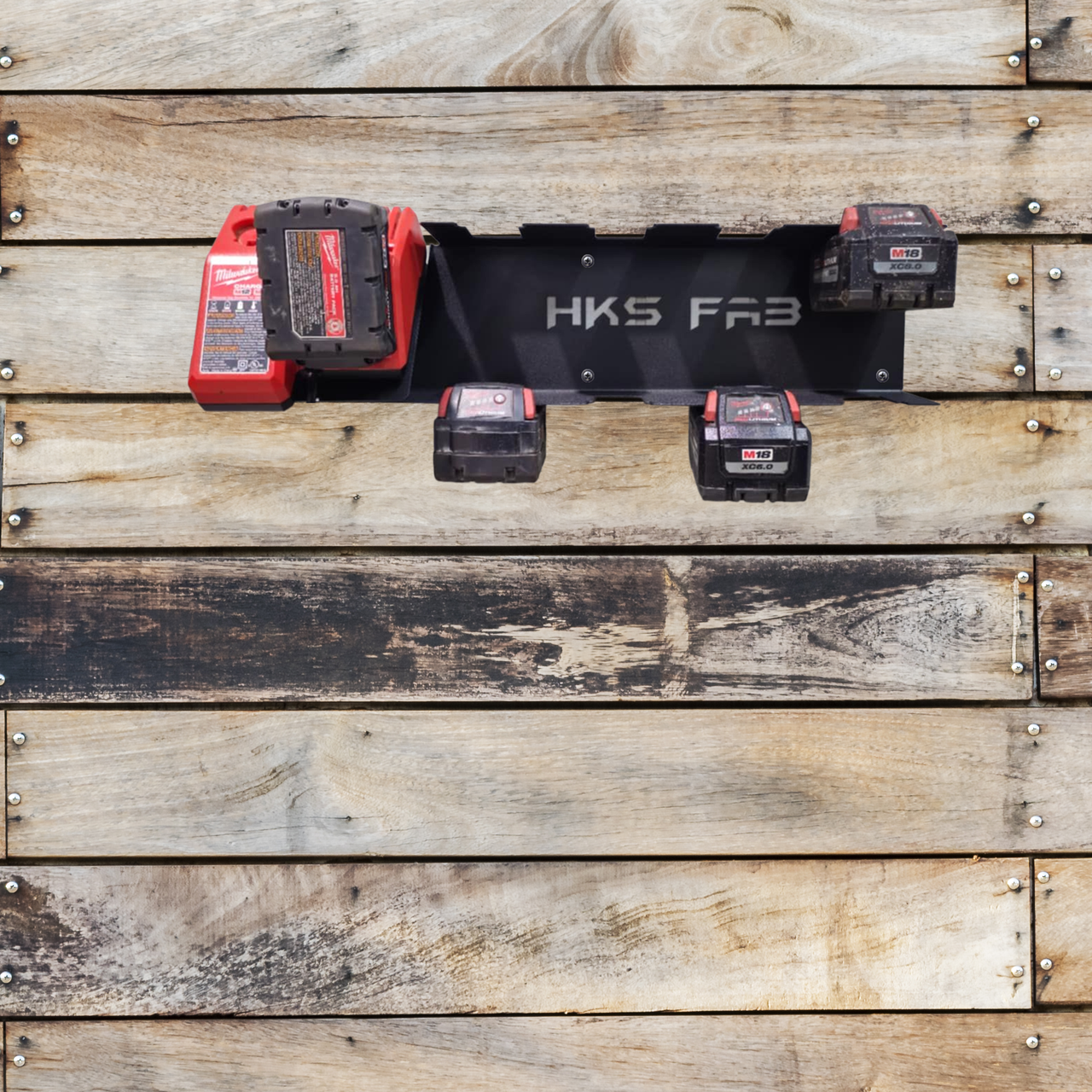 Milwaukee M18 Locking Battery Charging Station – Wall Mounted