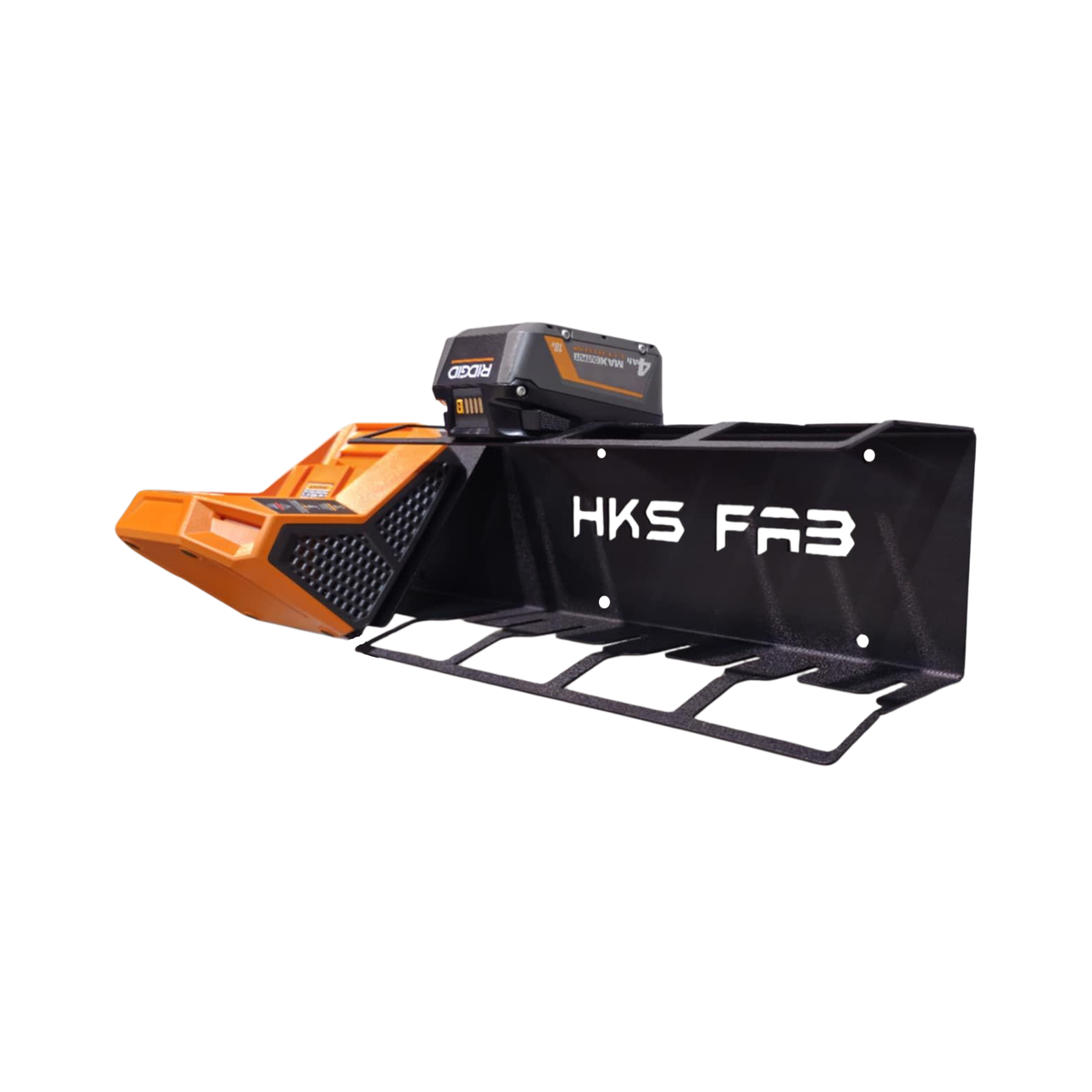 RIDGID 18V Locking Battery Charging Station – Wall Mounted