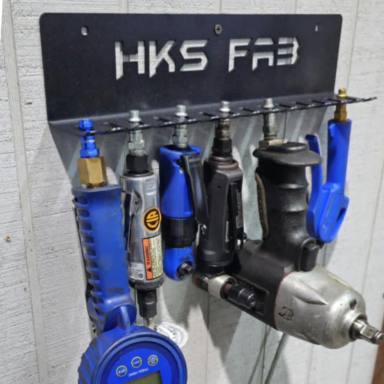 1/4" Air Tool Holder – Wall & Cart Mount Tool Organizer Rack