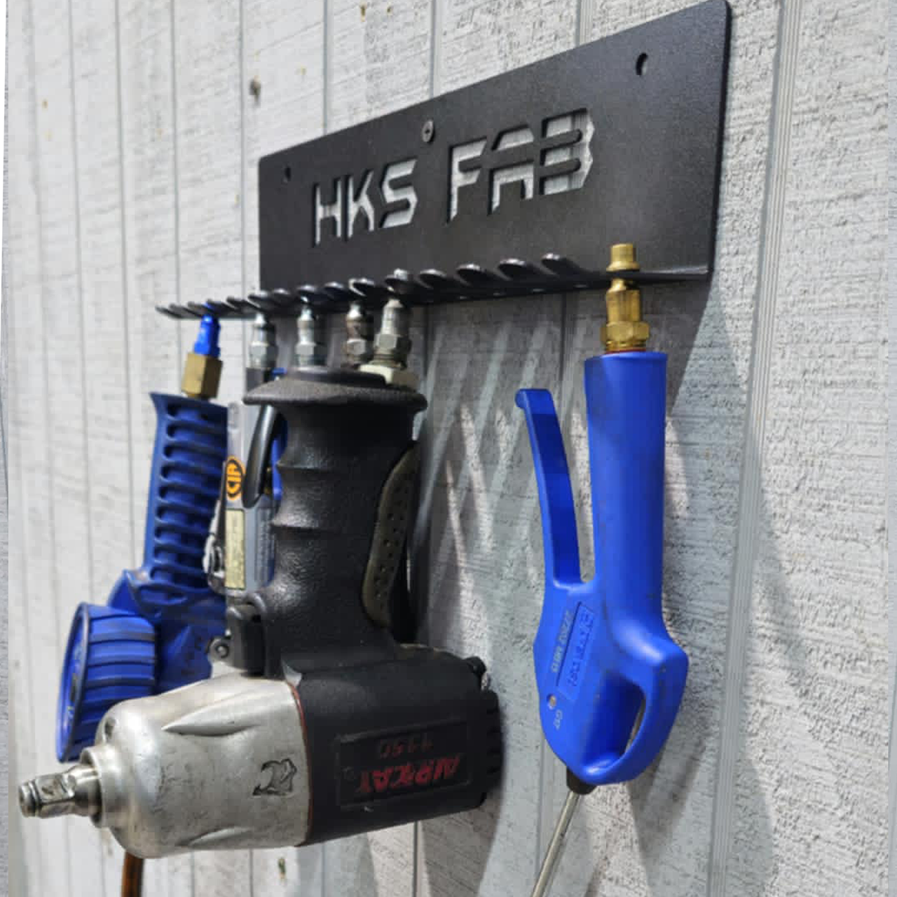 1/4" Air Tool Holder – Wall & Cart Mount Tool Organizer Rack