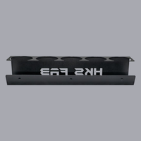Five-Can Spray Shelf – Aerosol Wall & Cart Mount Organizer Rack