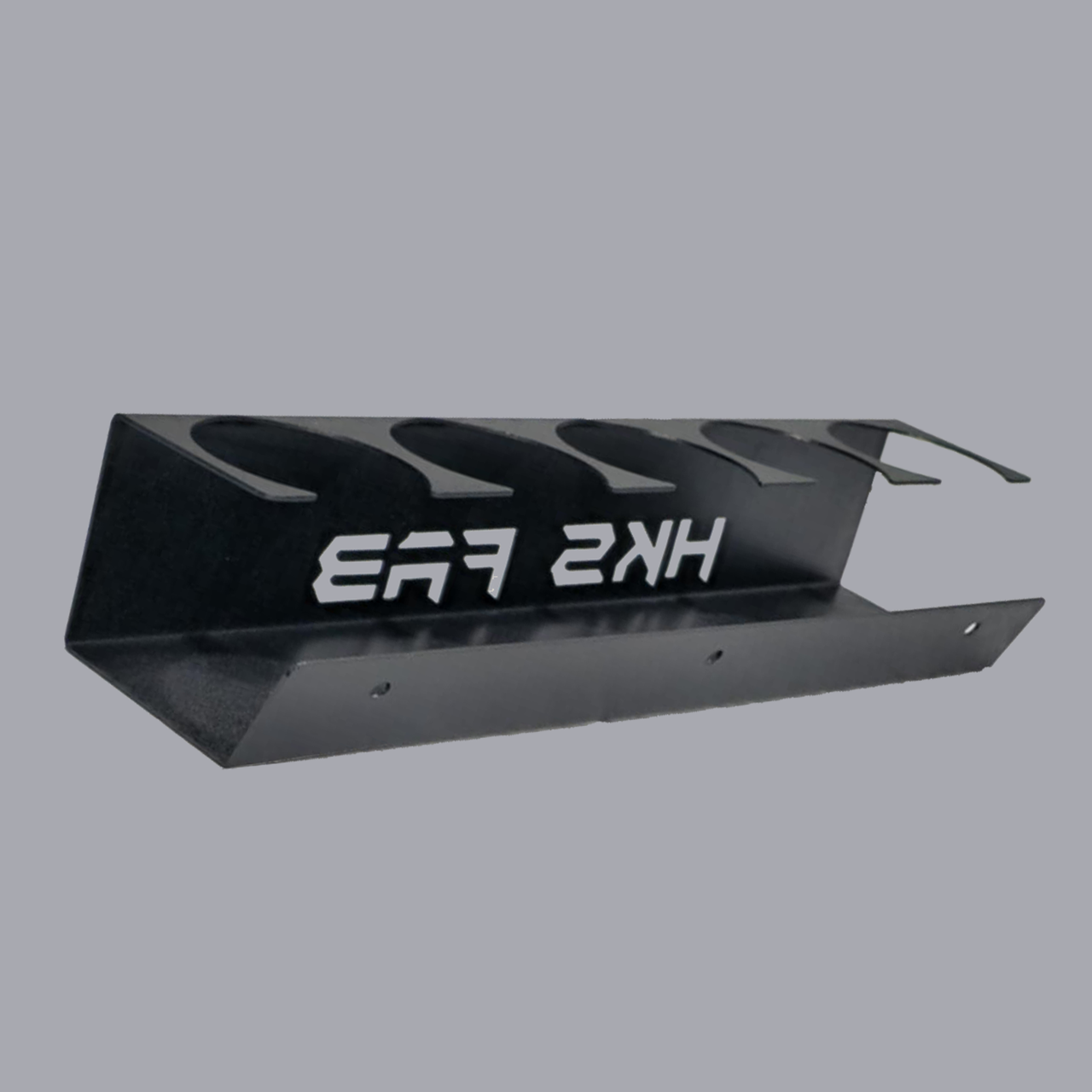 Five-Can Spray Shelf – Aerosol Wall & Cart Mount Organizer Rack