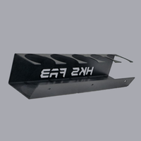 Five-Can Spray Shelf – Aerosol Wall & Cart Mount Organizer Rack