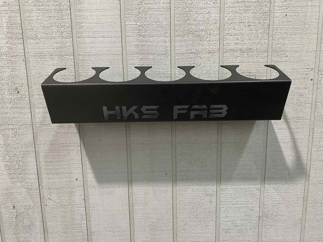 Five-Can Spray Shelf – Aerosol Wall & Cart Mount Organizer Rack