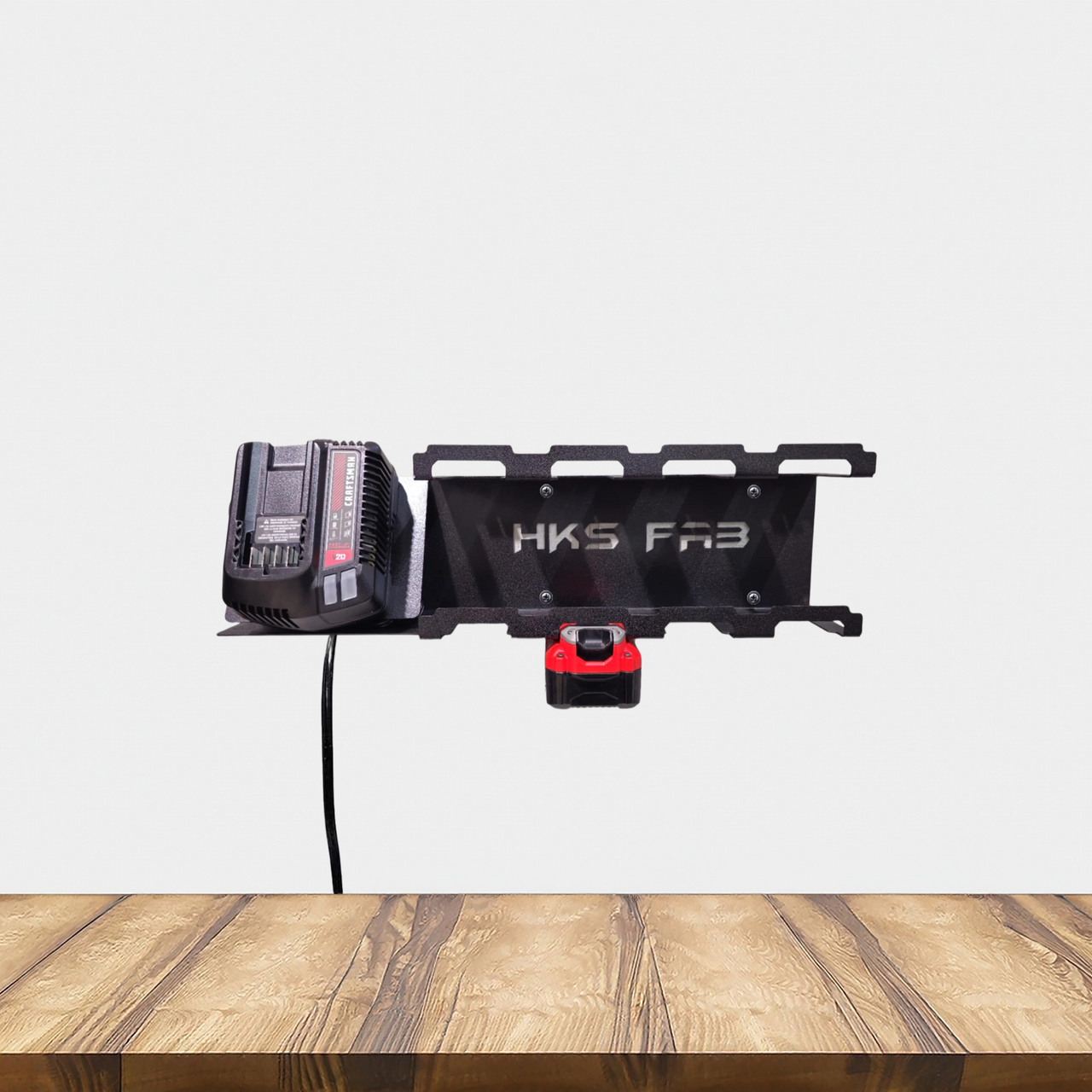 Craftsman 20V Locking Battery Charging Station – Wall Mounted