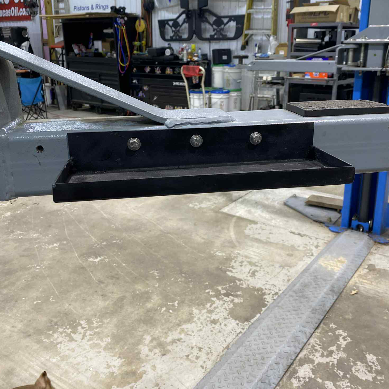 Lift Arm Shelf for Automotive Lifts – Garage & Shop Organizer 4 pack