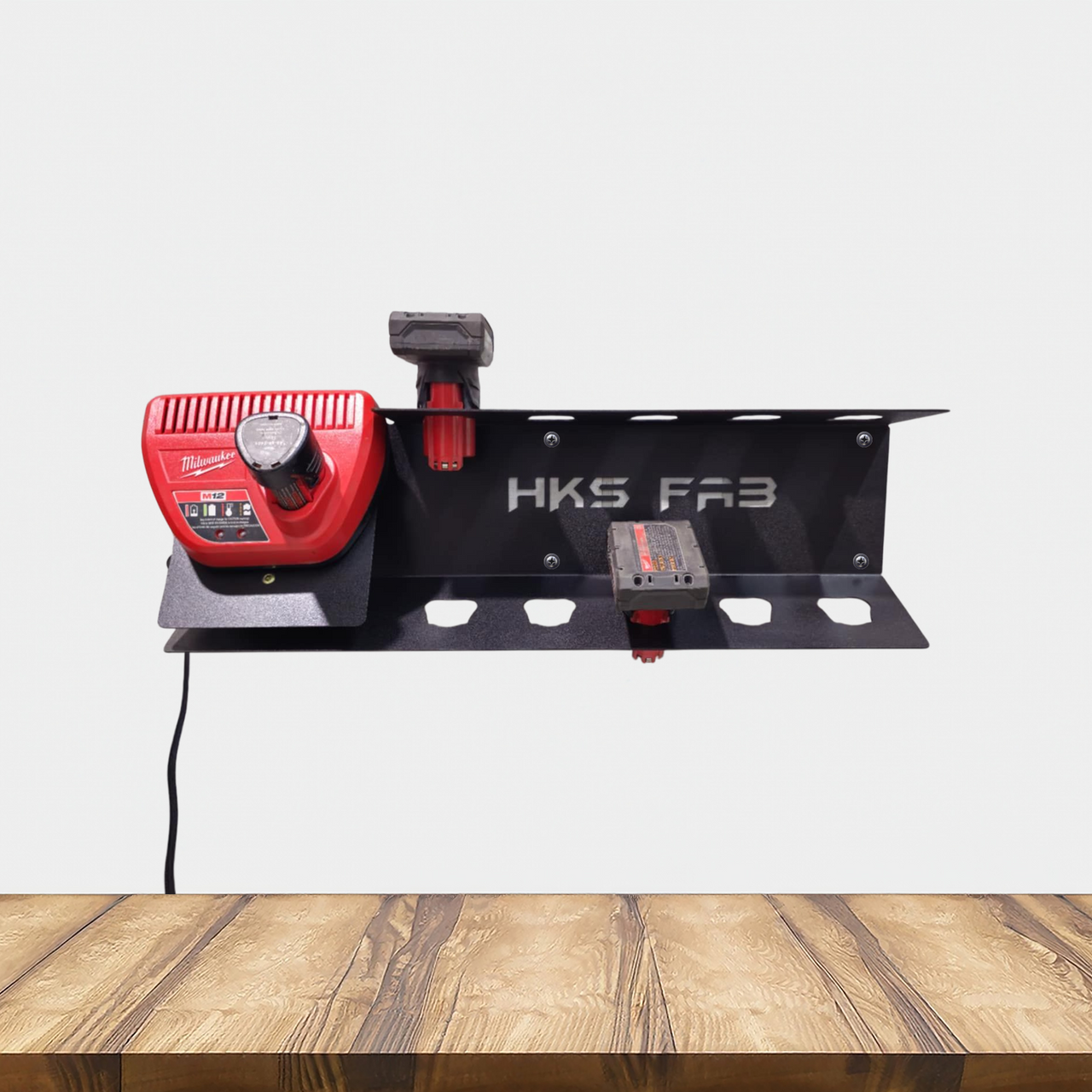 Milwaukee M12 Locking Battery Charging Station – Wall Mounted