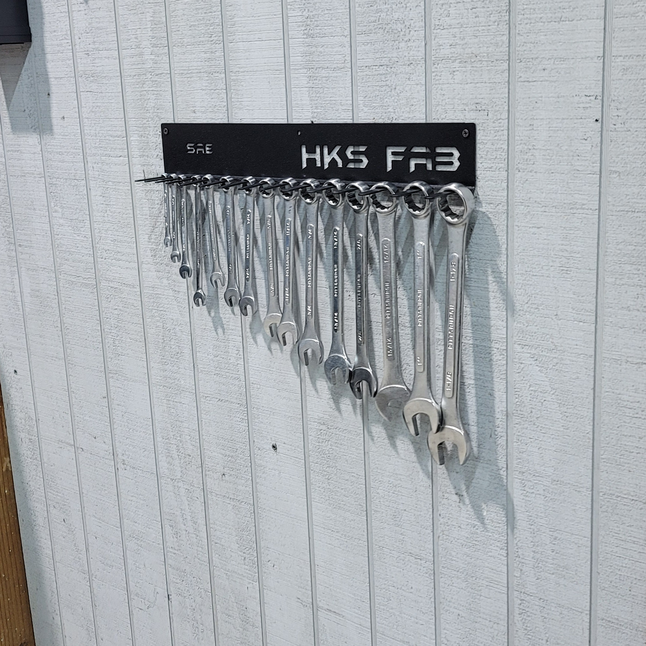 SAE Wrench Organizer Rack – Wall or Cart Mount