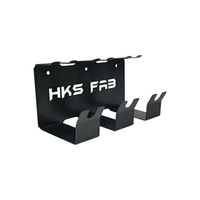 HKS Fab Gravity Feed Spray Gun Holder Rack – Wall or Cart Mount (3-Gun Capacity)