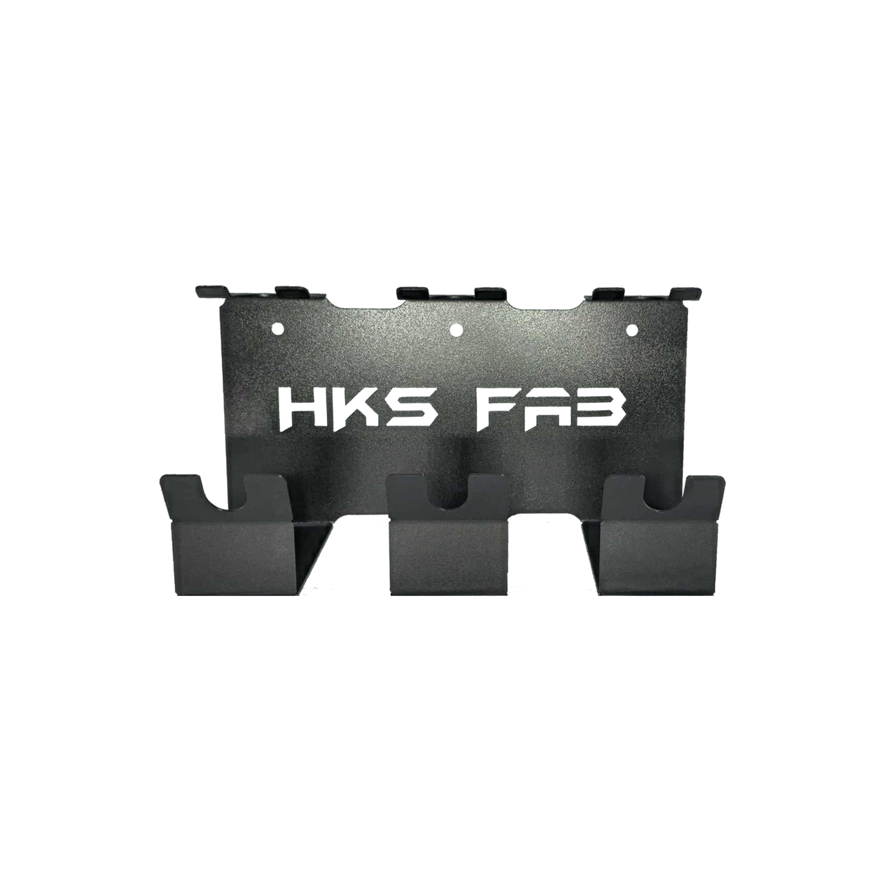 HKS Fab Gravity Feed Spray Gun Holder Rack – Wall or Cart Mount (3-Gun Capacity)