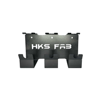 HKS Fab Gravity Feed Spray Gun Holder Rack – Wall or Cart Mount (3-Gun Capacity)